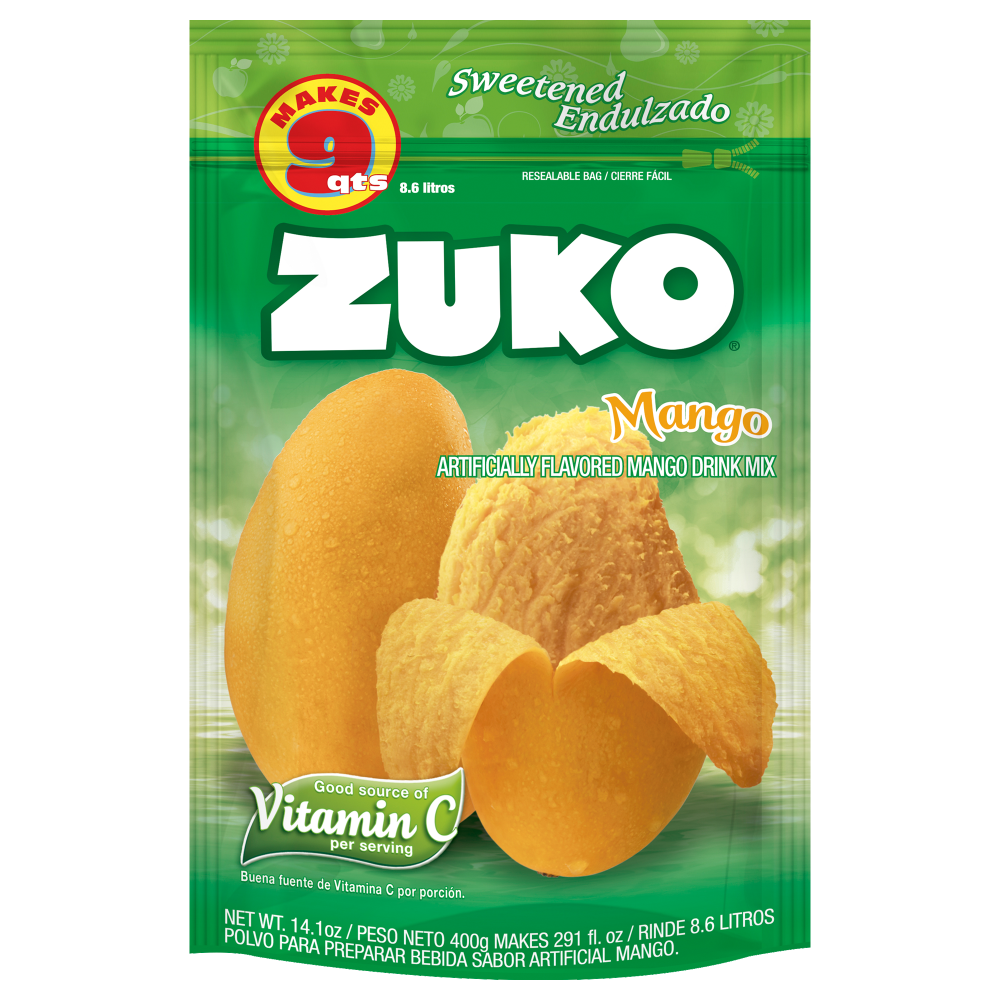 Zuko Drink Mix, Mango