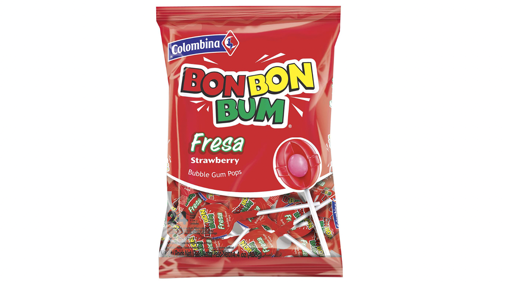 Colombina Bon Bon Bum Strawberry