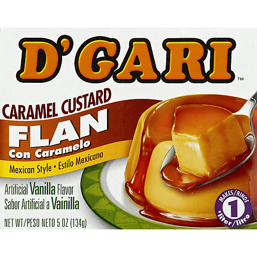 D'Gari Flan, Caramel Custard