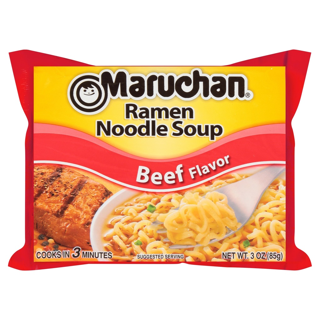 Maruchan Ramen Noodle Soup Beef Flavor 85g