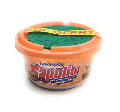 Sapolio Dishwashing Lavavajilla Cream Orange