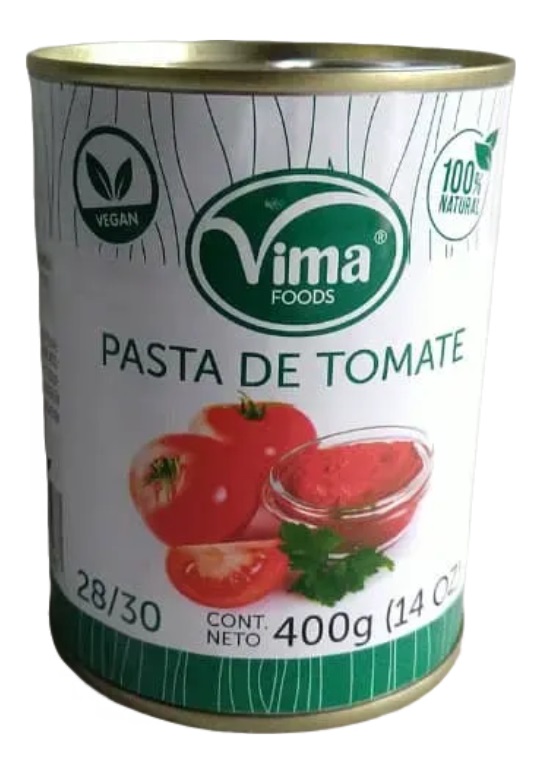 Lata de Pasta de Tomate 400gr