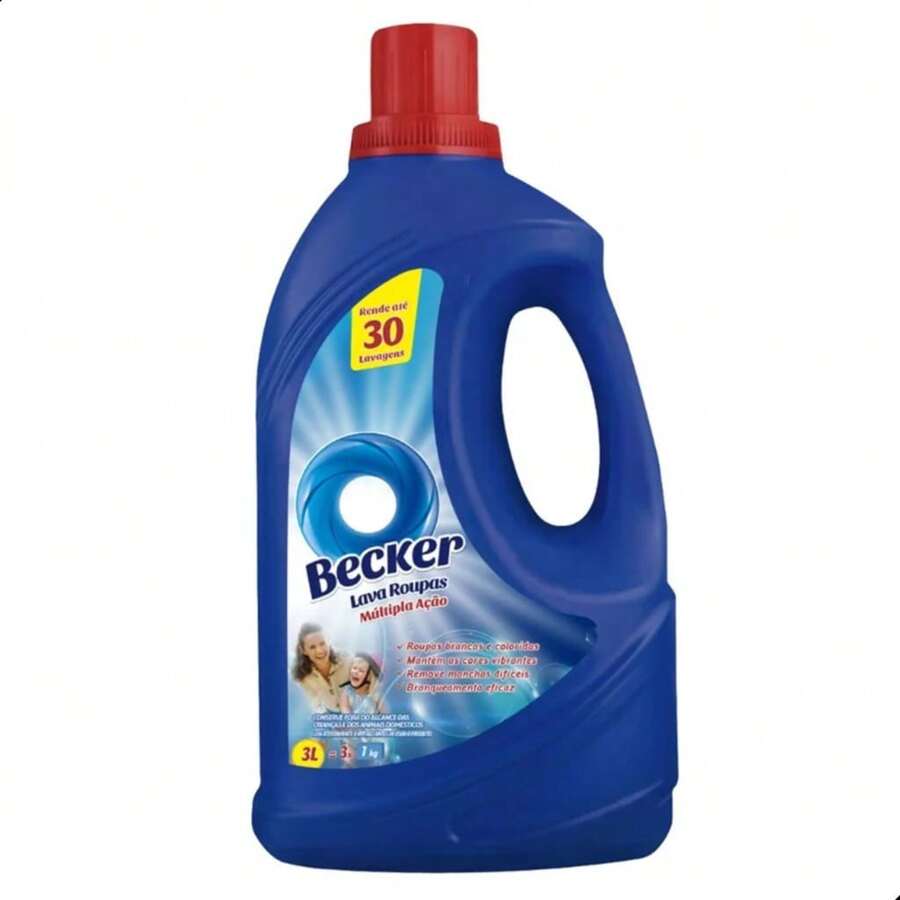 BECKER LAUNDRY DETERGENT VERSATILE (101.44 FL OZ/3L) CS 4X3L 