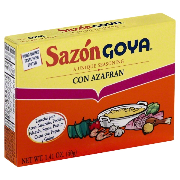 SAZON GOYA CON AZAFRAN 40g