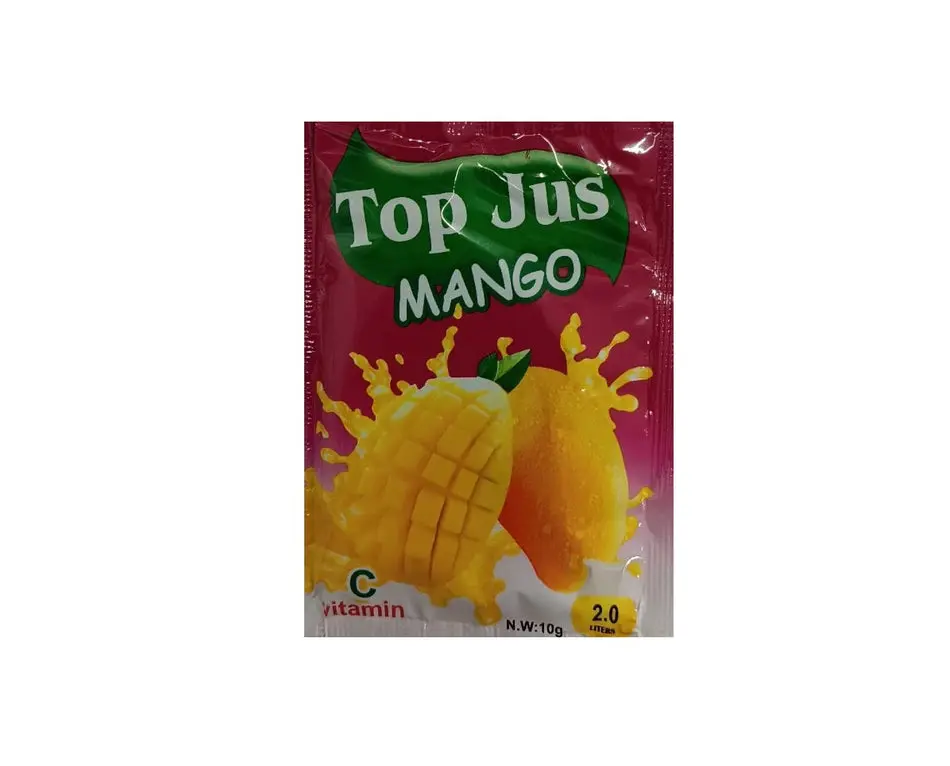 TOP JUS Mango 10g x 24 Paquetes 2 litros paquetes