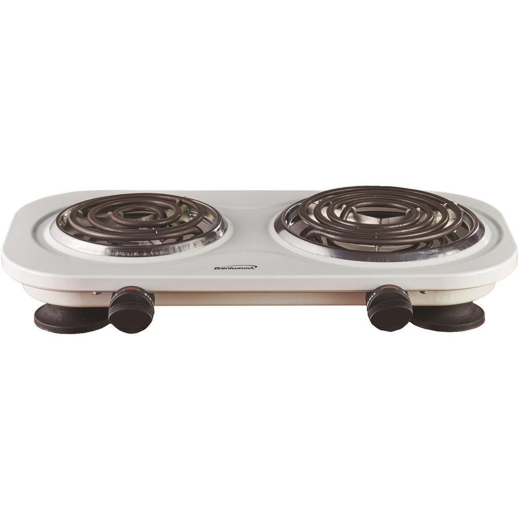 Electric 1500 Watt Double Burner, Black TS-361W