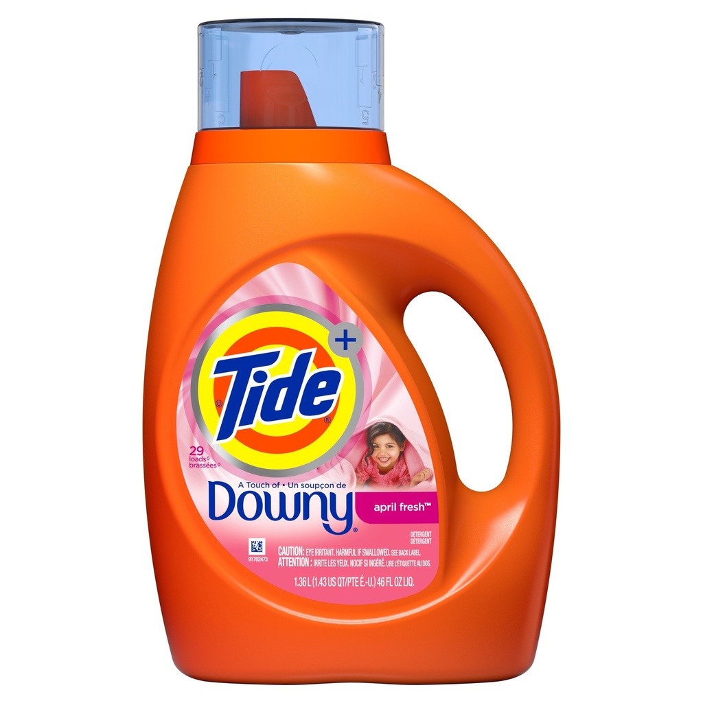 Tide+ 46 Oz. 24 Load Downy 2X Liquid Laundry Detergent 87453 - All