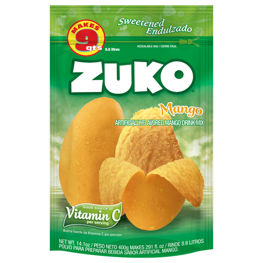Zuko Drink Mix, Mango