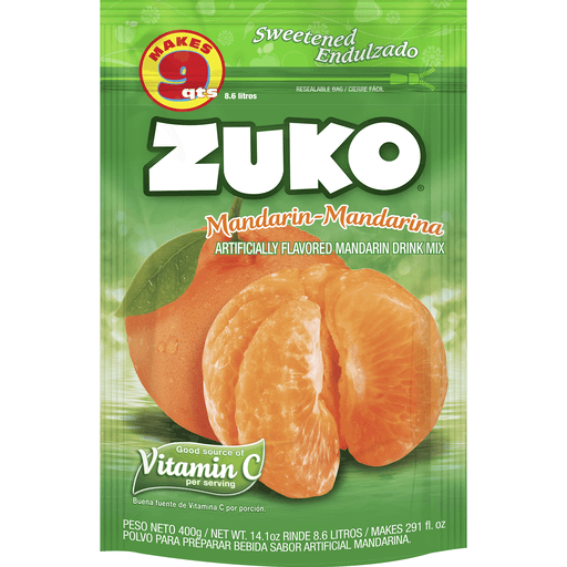 Zuko Sweetened Mandarin Drink Mix