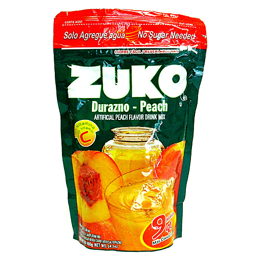 Zuko Drink Mix, Peach