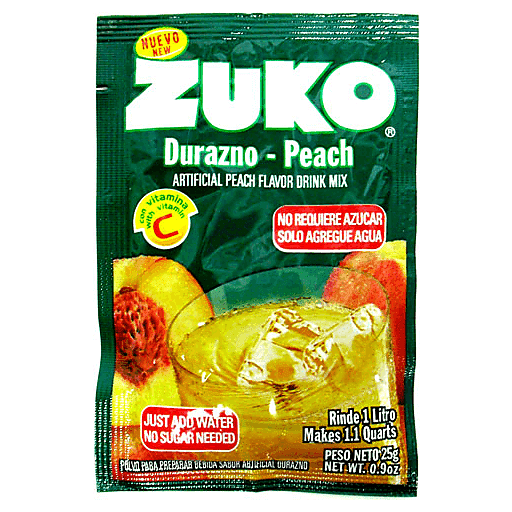 Zuko Powder Peach Mix