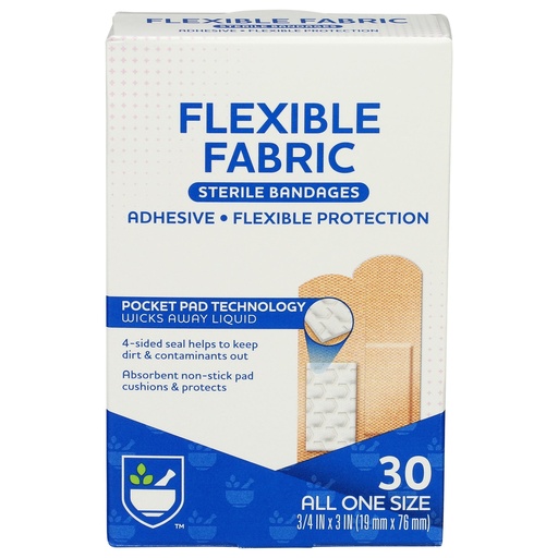Flexible Fabric Adhesive Bandages