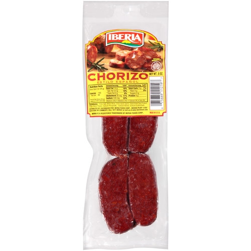 Iberia Chorizo Spanish Style Sausage, 5 Ounce