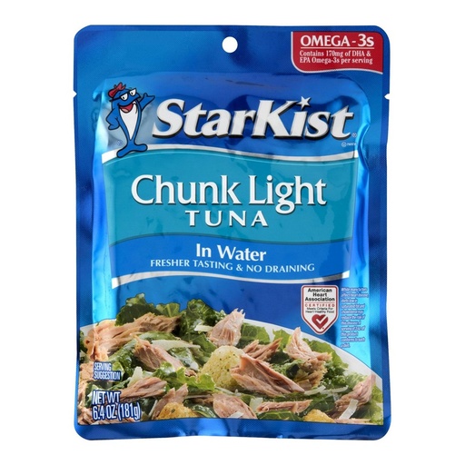 StarKist Chunk Light Tuna In Water Pouch - 6.4oz