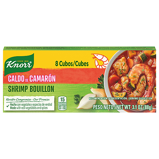 Knorr Cubes Shrimp Flavor Bouillon 8ct 3.1oz