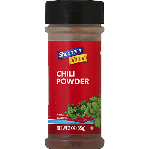 Shoppers Value Chili Powder 3 Oz