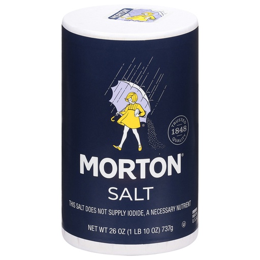 Morton Salt Plain 26 Ounce