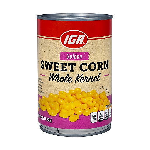 Iga Corn Whole Kernel Sweet