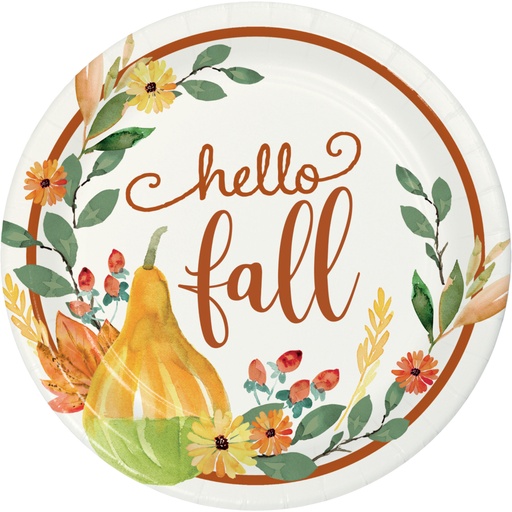 Creative Converting Giving Thanks Plates