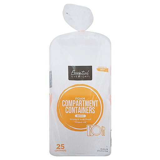 Essential Everyday Containers, Foam Compartment, Casual