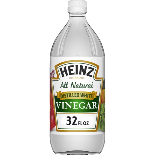 Heinz All Natural Distilled White Vinegar 5% Acidity 32 Fl Oz Bottle