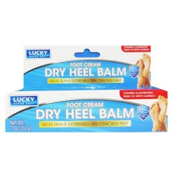 Lucky Foot Cream 2oz Dry Heel Balm-whole