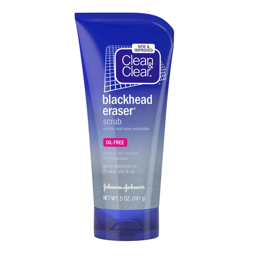 Clean & Clear Blackhead Eraser Facial Scrub With Salicylic Acid 5oz