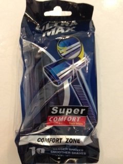 Ultra Max Razors 10pk Twin Blade-whole