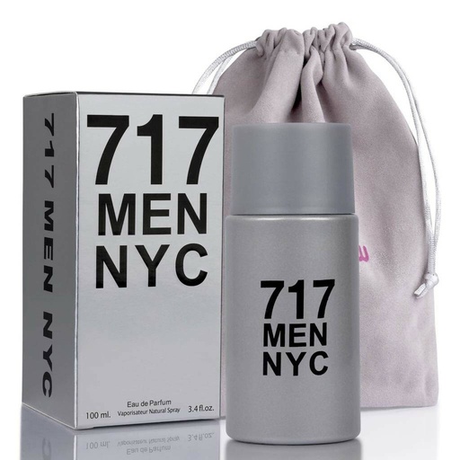 717 NYC Men Cologne for Men Eau de Toilette - 3.4 oz 100 ml 90% FULL NO BOX