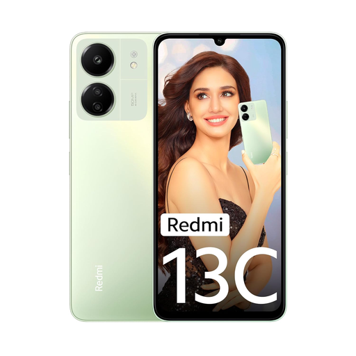 Redmi 13C (Starshine Green, 4GB RAM, 128GB Storage)