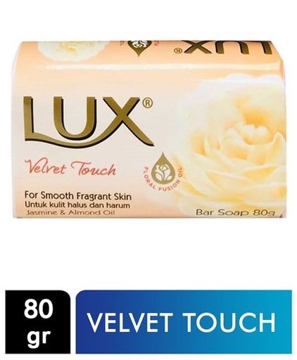 Lux Jabón De Manos White Velvet Touch 80 Gr