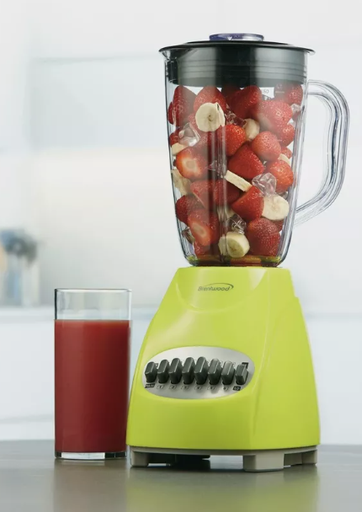Batidora Verde Speed Blender, glass jar JB-922