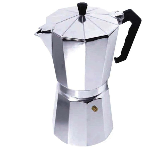 Cafetera 9 Cup Aluminum Espresso Maker 