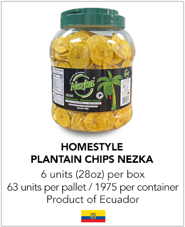 HOMESTYLE PLANTAIN CHIPS NEZKA