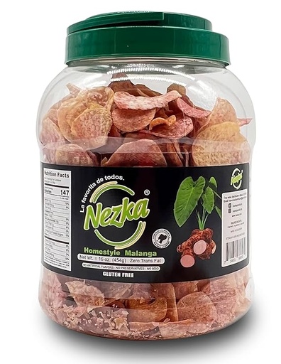 [714651680534] NEZKA HOMESTYLE MALANGA LILA CHIPS 16 Oz