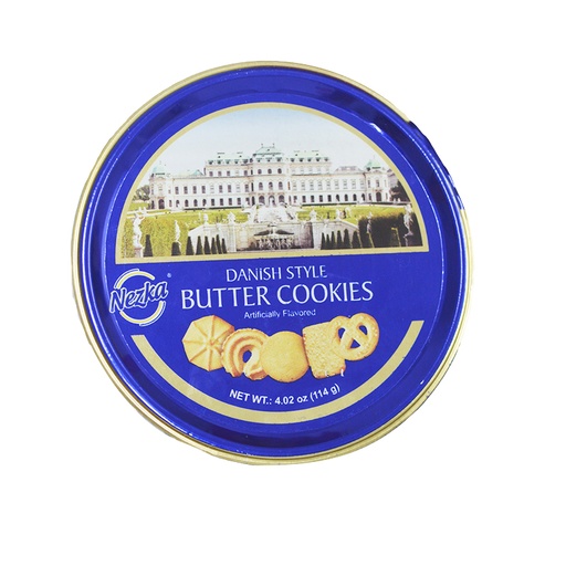 NEZKA DANISH BUTTER COOKIES 340g
