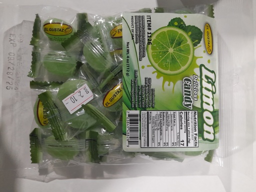 EL GUSTAZO CARAMELO DE LIMON