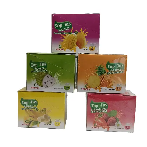 TOP JUS Uva 10g x 24 Paquetes 2 litros paquetes