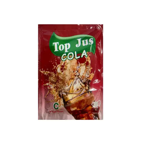 TOP JUS Cola 10g x 24 Paquetes 2 litros paquetes
