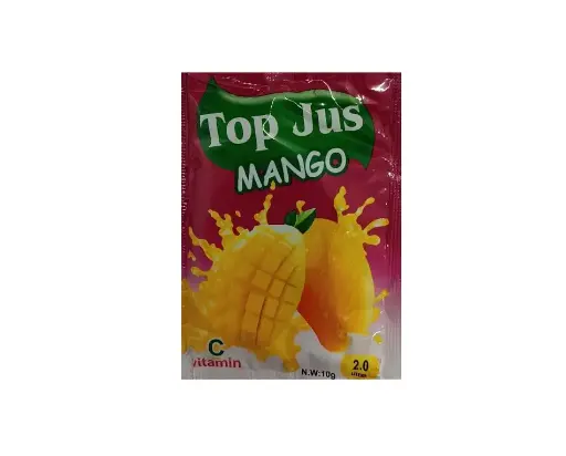TOP JUS Mango 10g x 24 Paquetes 2 litros paquetes