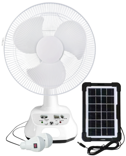 NETCOMLAB VENTILADOR RECARGABLE 14"