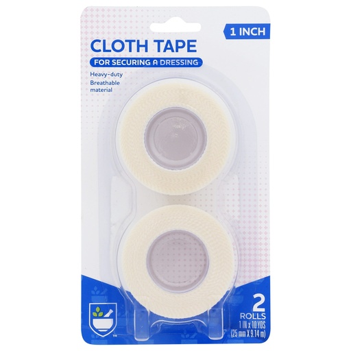 Rite Aid Cloth Tape - 1 in, 2 Count