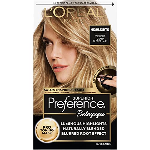 L'oréal Paris Superior Preference Balayage Highlighting Kit Permanent Hair Color 1.0 Piece