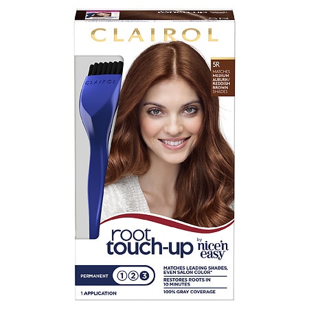 Clairol Root Touch-up Permanent Color, Medium Auburn/Reddish Brown 5R