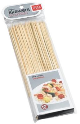 24451 No.10 Bamboo Skewers- 100 Pack