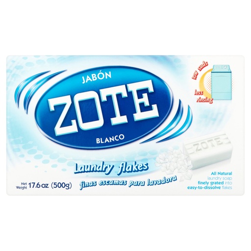 12005005751 500g Jabon Blanco Escamas Para Lavadora Soap
