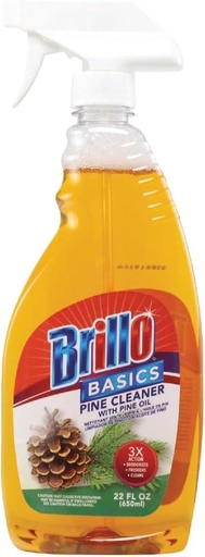 Brillo Basics 22 Oz. Trigger Spray Pine Household All-Purpose Cleaner Pack of 12 - All